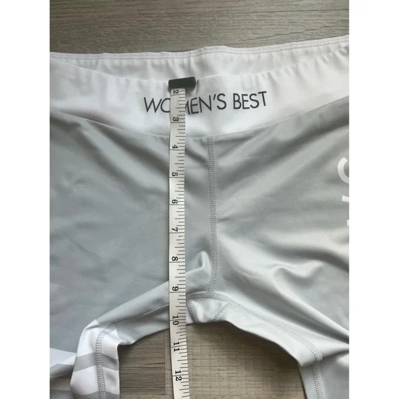 Like‎ new Women's best medium white gray Leggings - Picture 10 of 12